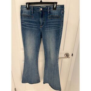 NWOT Driftwood Farrah Flare Blue Denim Jeans 30x32